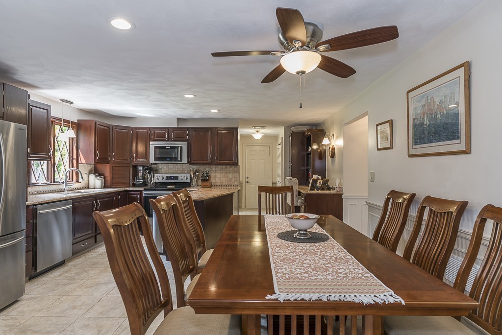 26 Meadow Road Beverly, MA 01915 - Photo 6 of 20 a view of kitchen dining table and chairs