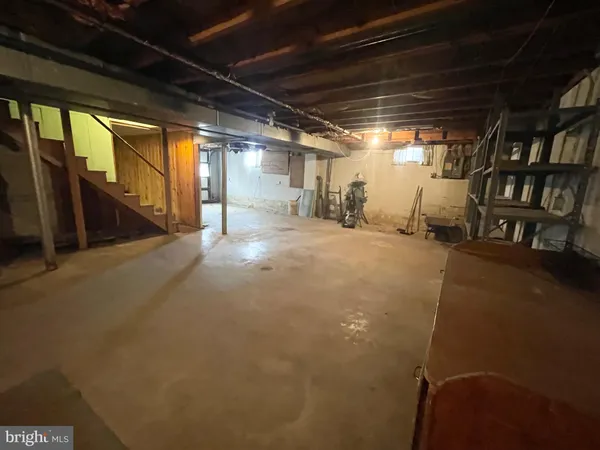 a view of a bike garage