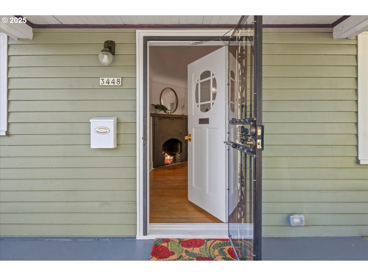 3448 Southeast Sherman Street Portland, OR 97214 - Photo 3 of 40 a view of a door of the house