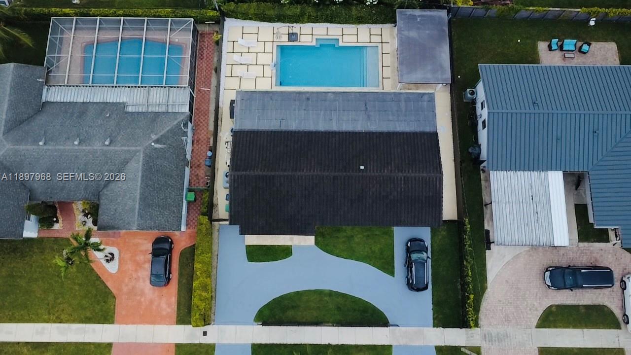 3530 Southwest 126th Avenue Miami, FL 33175 - Photo 50 of 52 an aerial view of houses with outdoor space