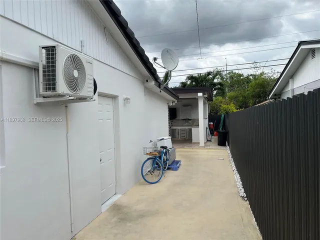 a view of balcony and patio
