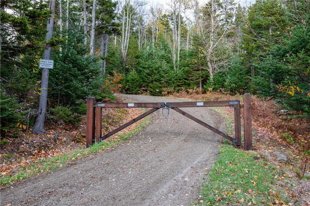 119 Hawk Lane/andover Road Rumford, ME 04276 - Photo 30 of 35 Gated entrance to the 41 acres that...
