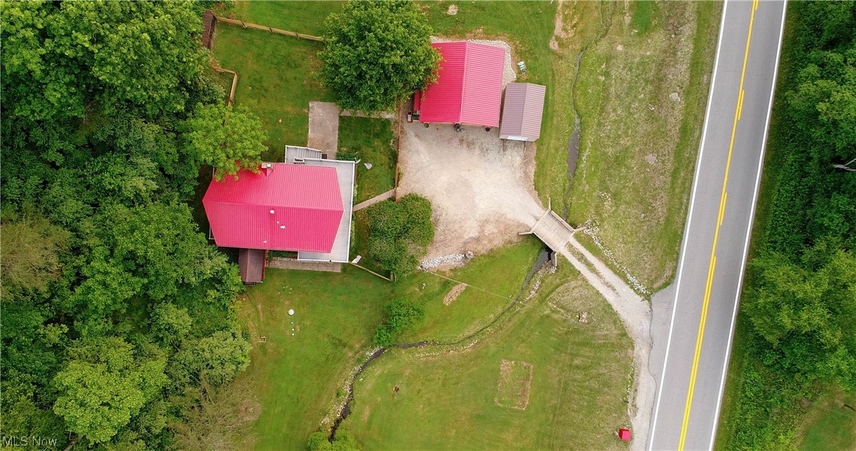 3187 Glendale Road Cairo, WV 26337 - Photo 29 of 31 Aerial view