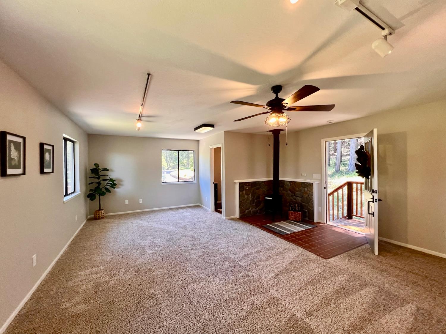 2506 Buffalo Hill Road Georgetown, CA 95634 - Photo 47 of 79 a view of a livingroom with a ceiling fan and window