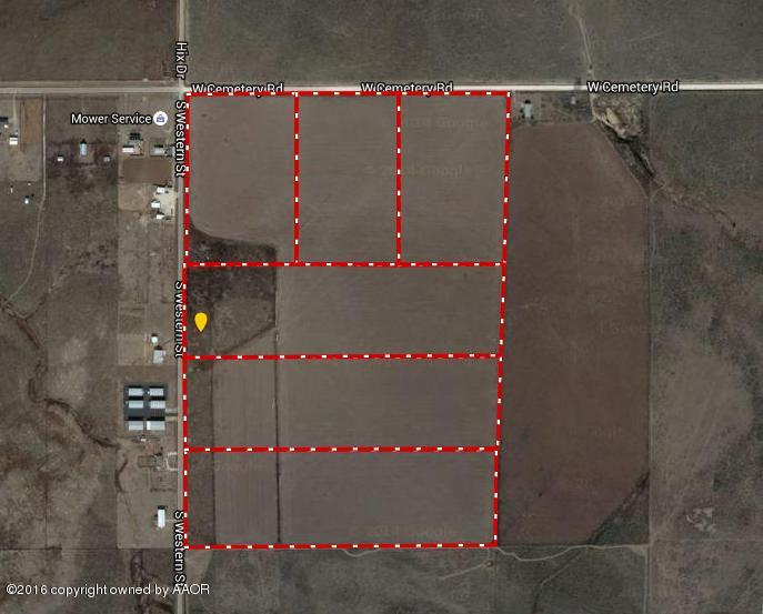0 West Cemetery Road Canyon, TX 79015 - Photo 1 of 1 22ac_tract1_map