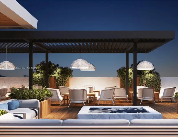 a room with lots of wooden furniture