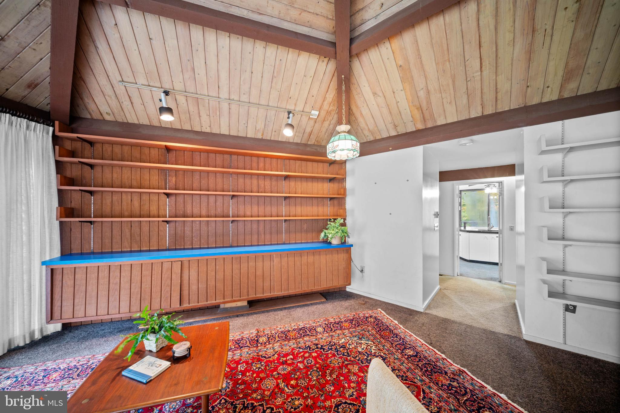 2707 Caves Road Owings Mills, MD 21117 - Photo 17 of 30 a view of front door and bedroom with furniture