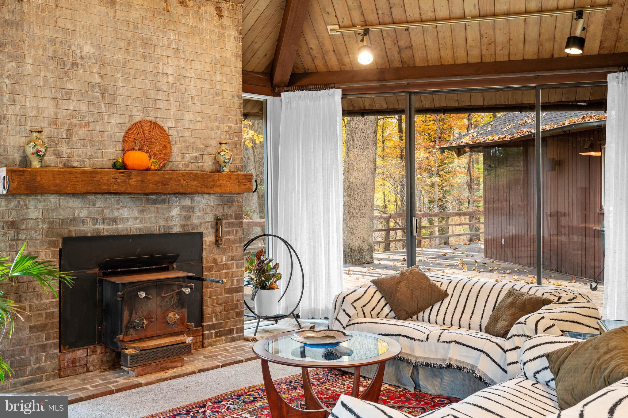 2707 Caves Road Owings Mills, MD 21117 - Photo 9 of 30 a living room with furniture and a fireplace