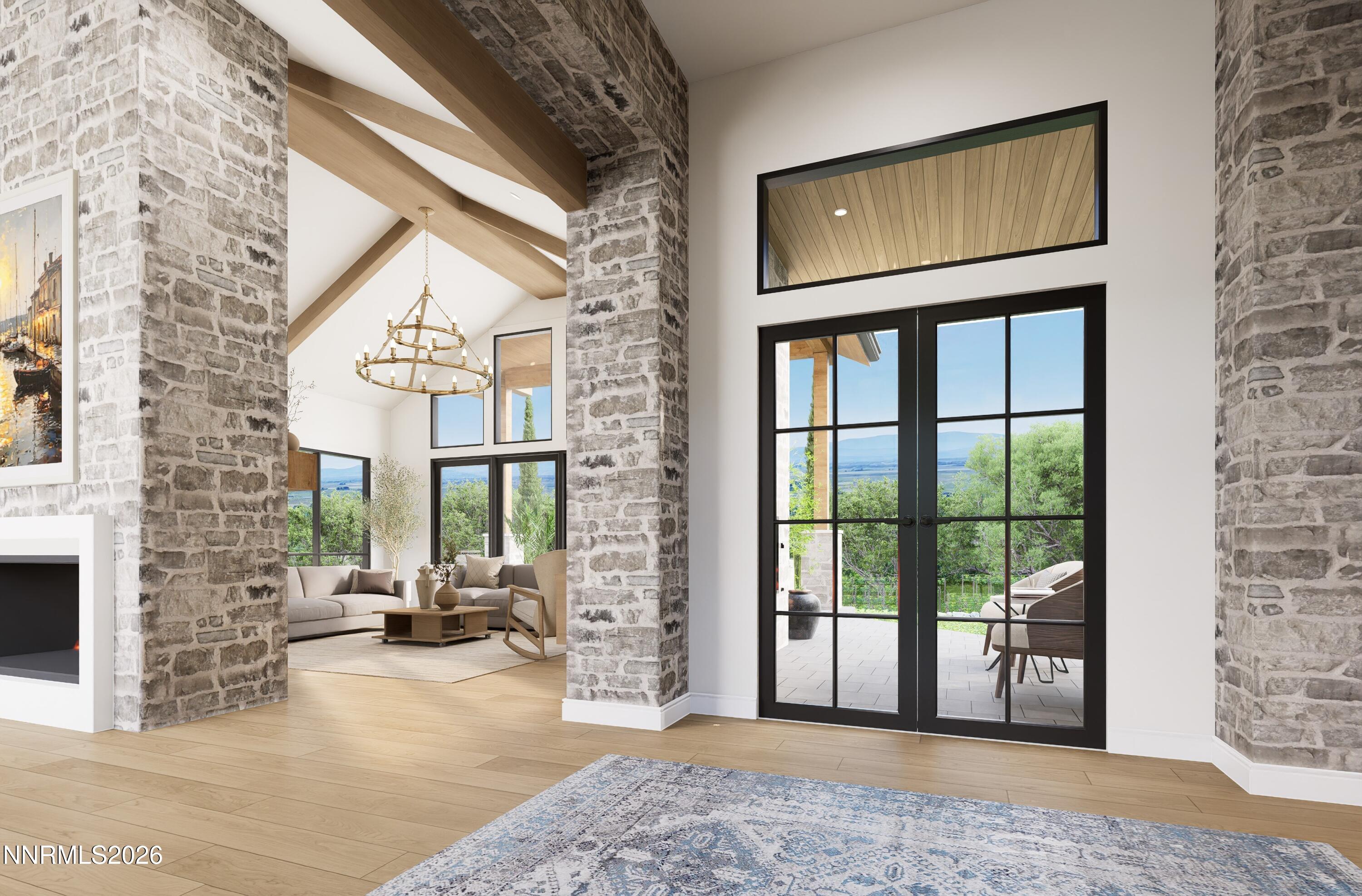 301 Five Creek Road Gardnerville, NV 89460 - Photo 11 of 40 Foyer Render