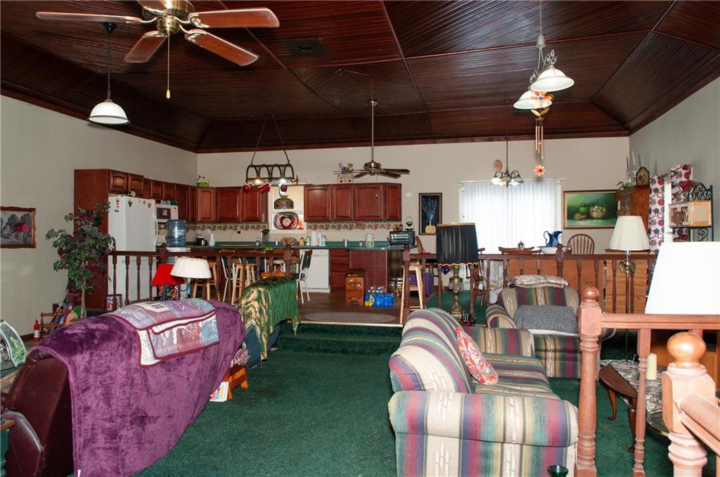 2271 Garards Fort Road Waynesburg, PA 15370 - Photo 13 of 42 a living room with lots of furniture and a flat screen tv