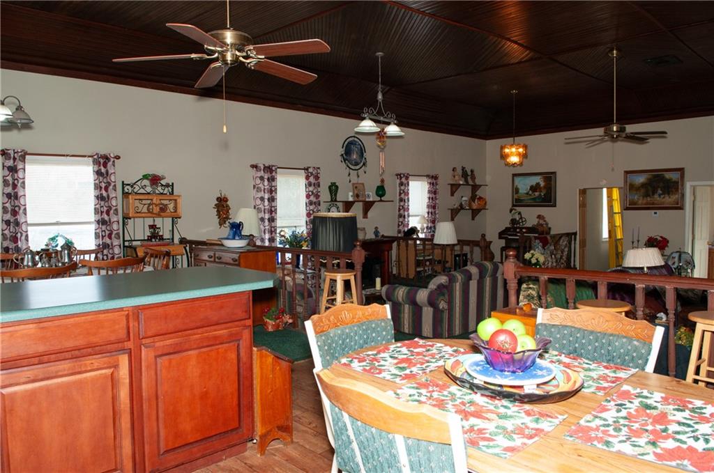 2271 Garards Fort Road Waynesburg, PA 15370 - Photo 15 of 42 a outdoor kitchen with a table and chairs