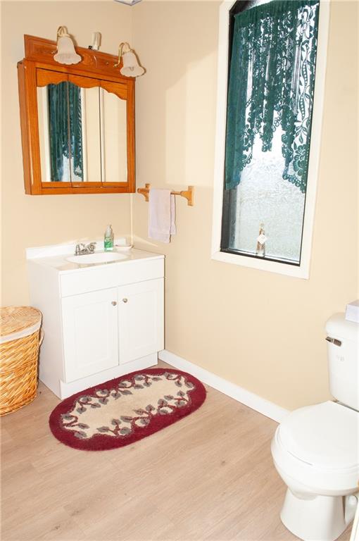 2271 Garards Fort Road Waynesburg, PA 15370 - Photo 16 of 42 a bathroom with a toilet sink and mirror