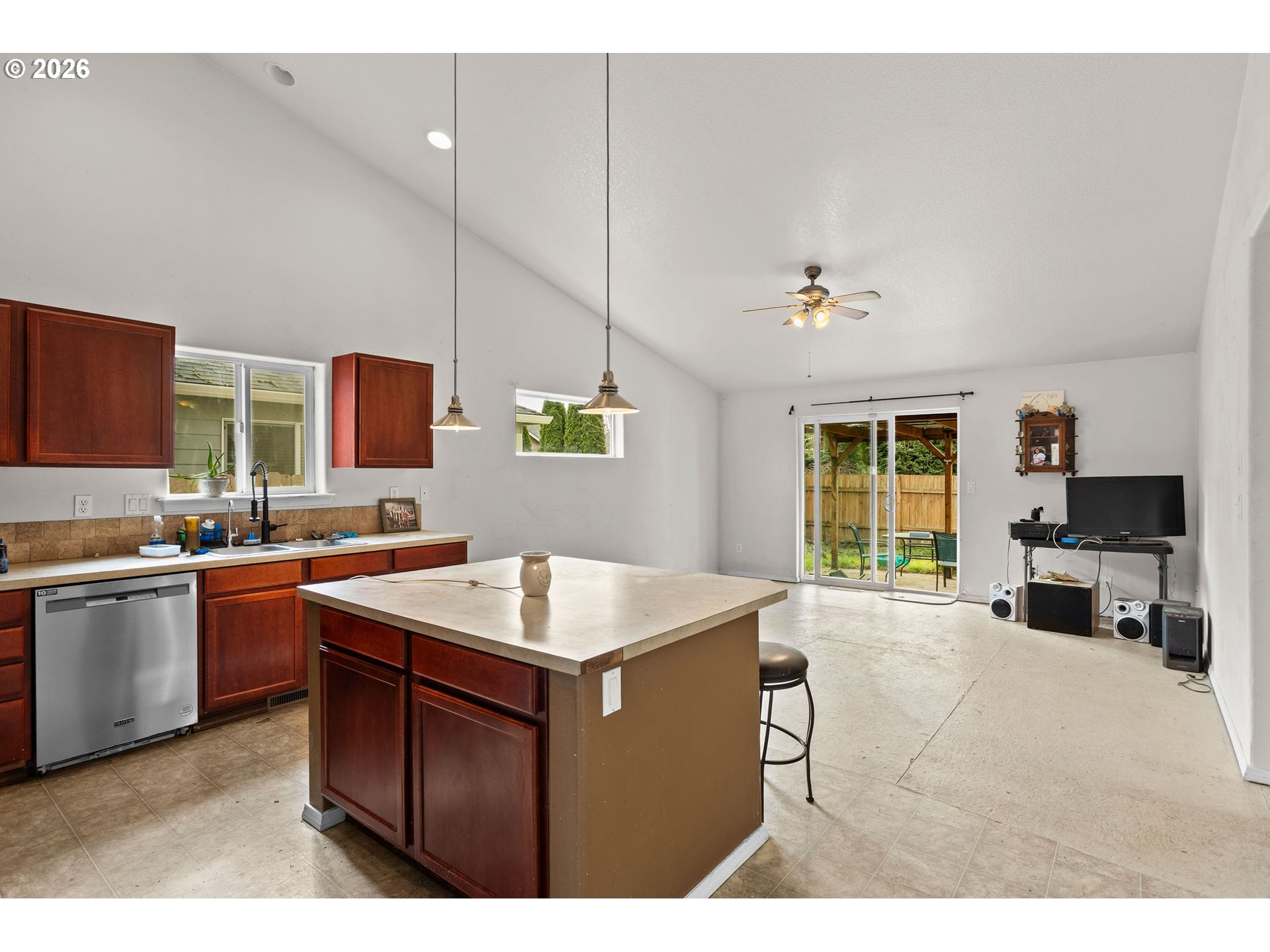 844 Hazel Street Jefferson, OR 97352 - Photo 9 of 22 a kitchen that has a sink and a stove in it