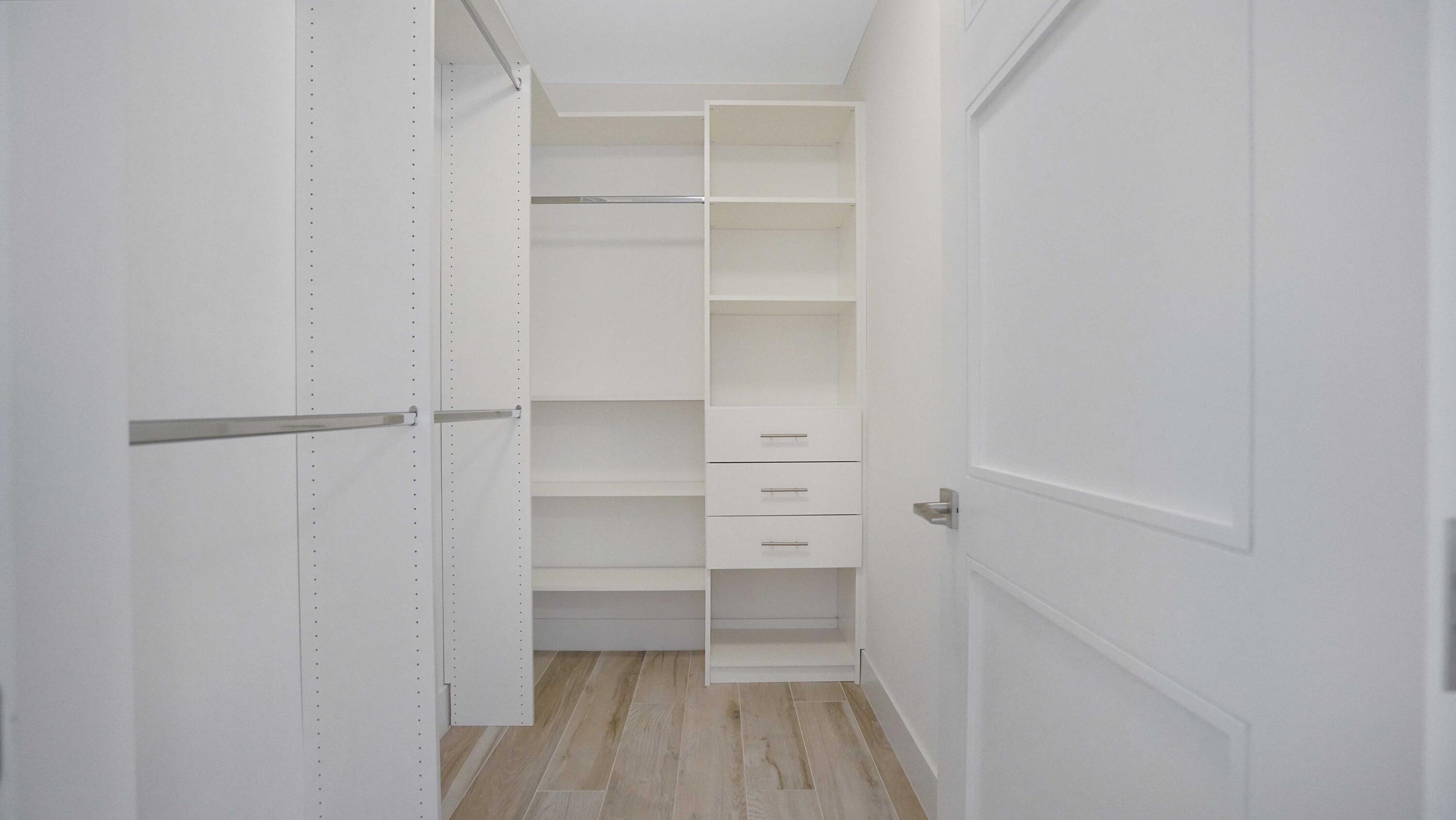 155 East Boca Raton Road, Unit 301 Boca Raton, FL 33432 - Photo 27 of 60 a view of walk in closet with empty racks