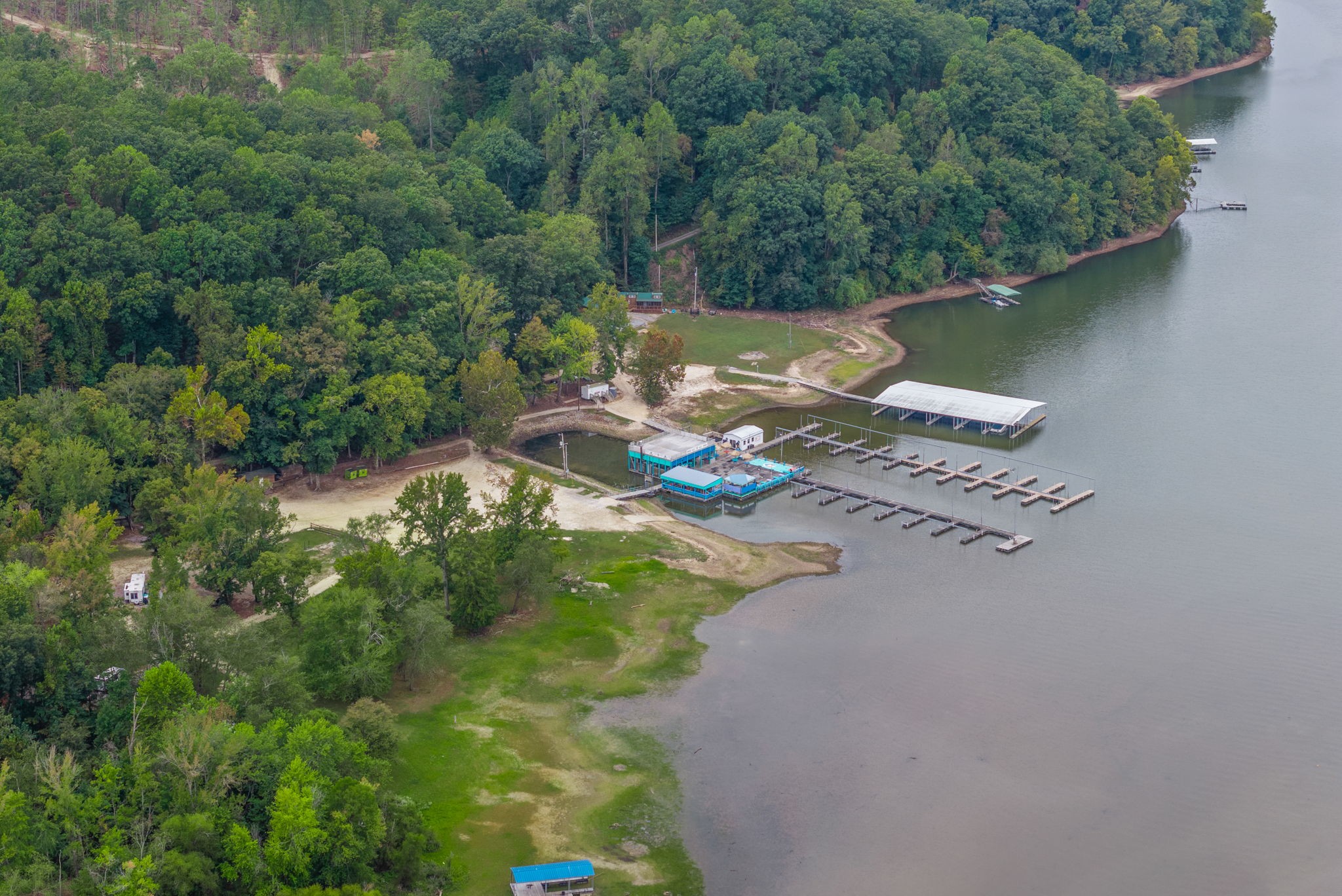 234 Lower Standing Rock Road Dover, TN 37058 - Photo 40 of 41 an aerial view of a house with a yard