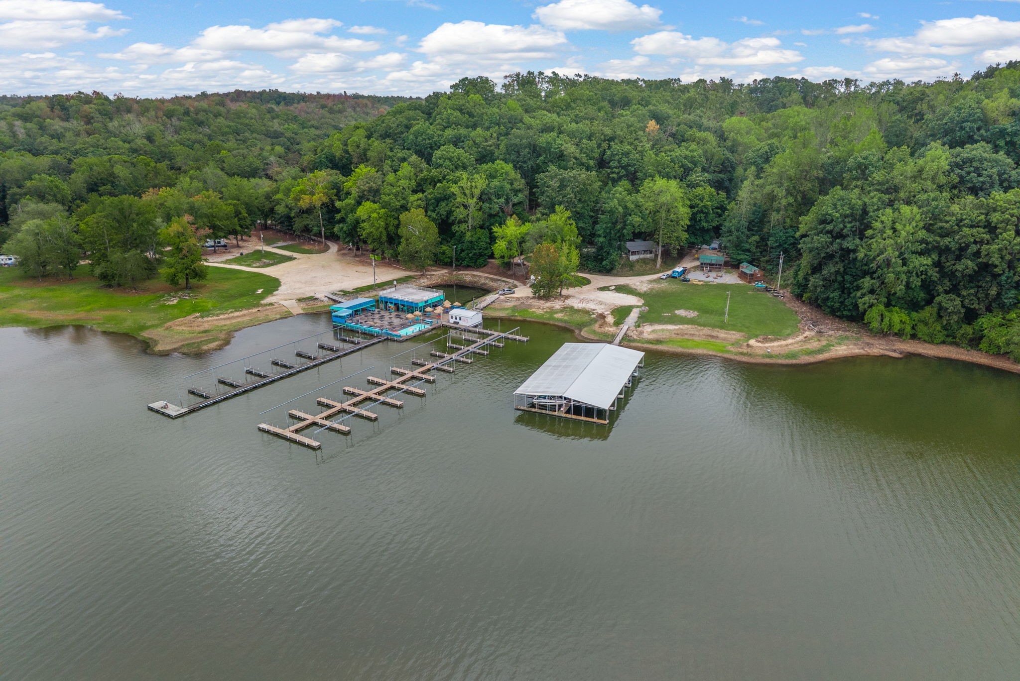 234 Lower Standing Rock Road Dover, TN 37058 - Photo 41 of 41 a view of a lake with a city view