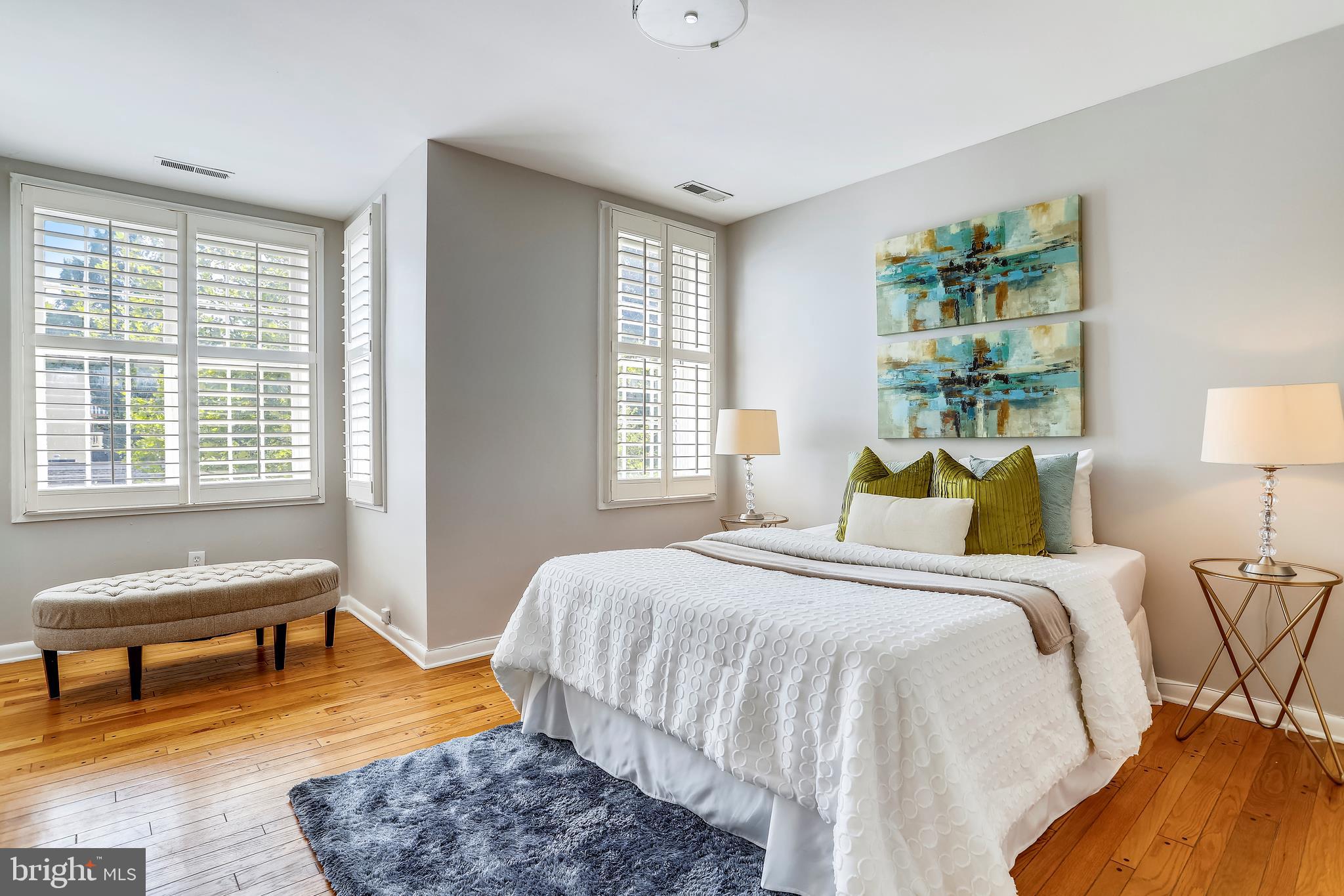 718 F Street Northeast Washington, DC 20002 - Photo 13 of 41 Unwind in bright Master bedroom.