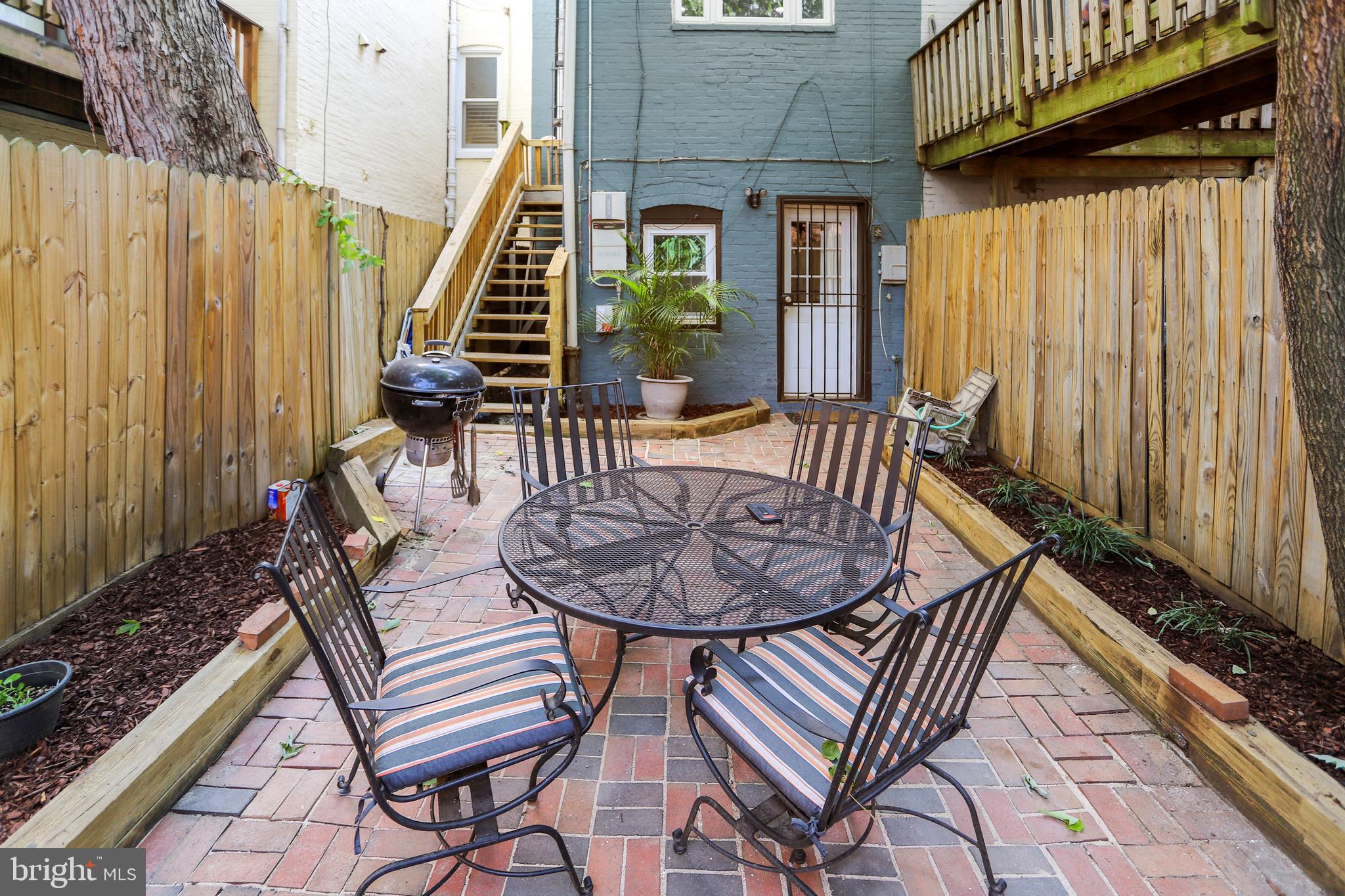718 F Street Northeast Washington, DC 20002 - Photo 20 of 41 Welcoming outdoor Patio.