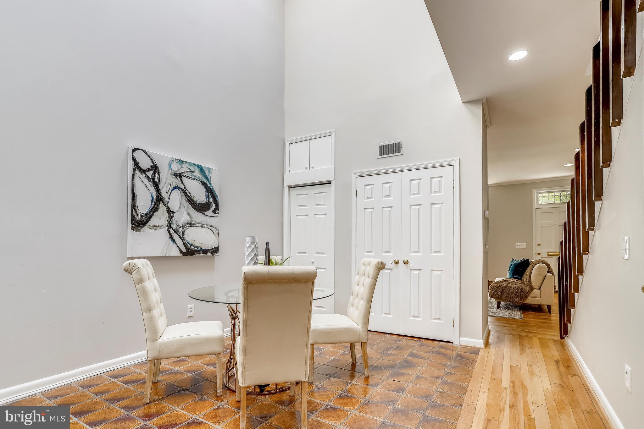 718 F Street Northeast Washington, DC 20002 - Photo 7 of 41 Light-filled & ideal flow for entertaining.