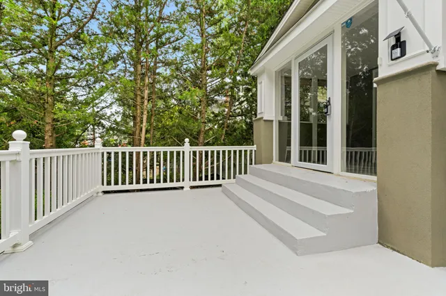 a view of a house with a deck