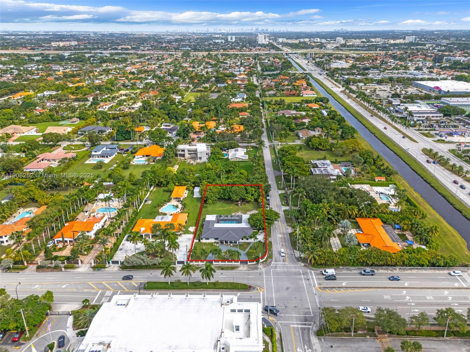 551 Southwest 127th Avenue Miami, FL 33184 - Photo 37 of 47 an aerial view of residential houses with outdoor space and street view
