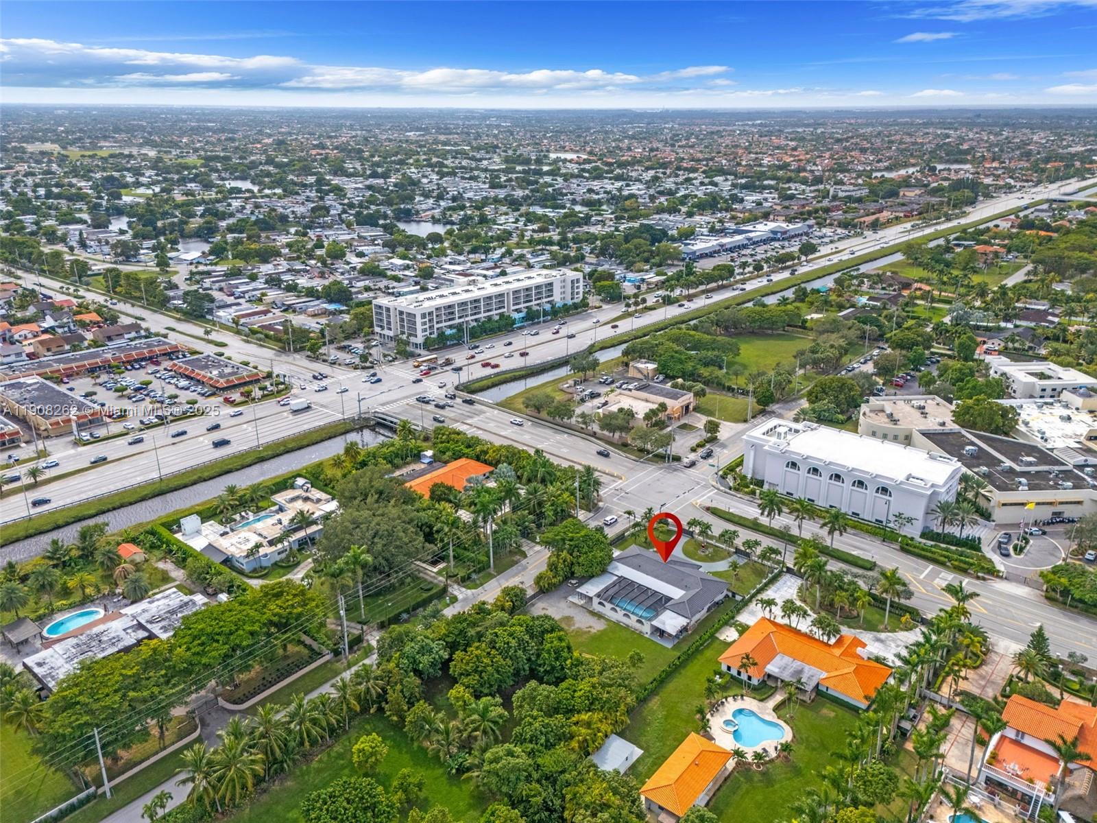 551 Southwest 127th Avenue Miami, FL 33184 - Photo 41 of 47 an aerial view of residential houses with outdoor space