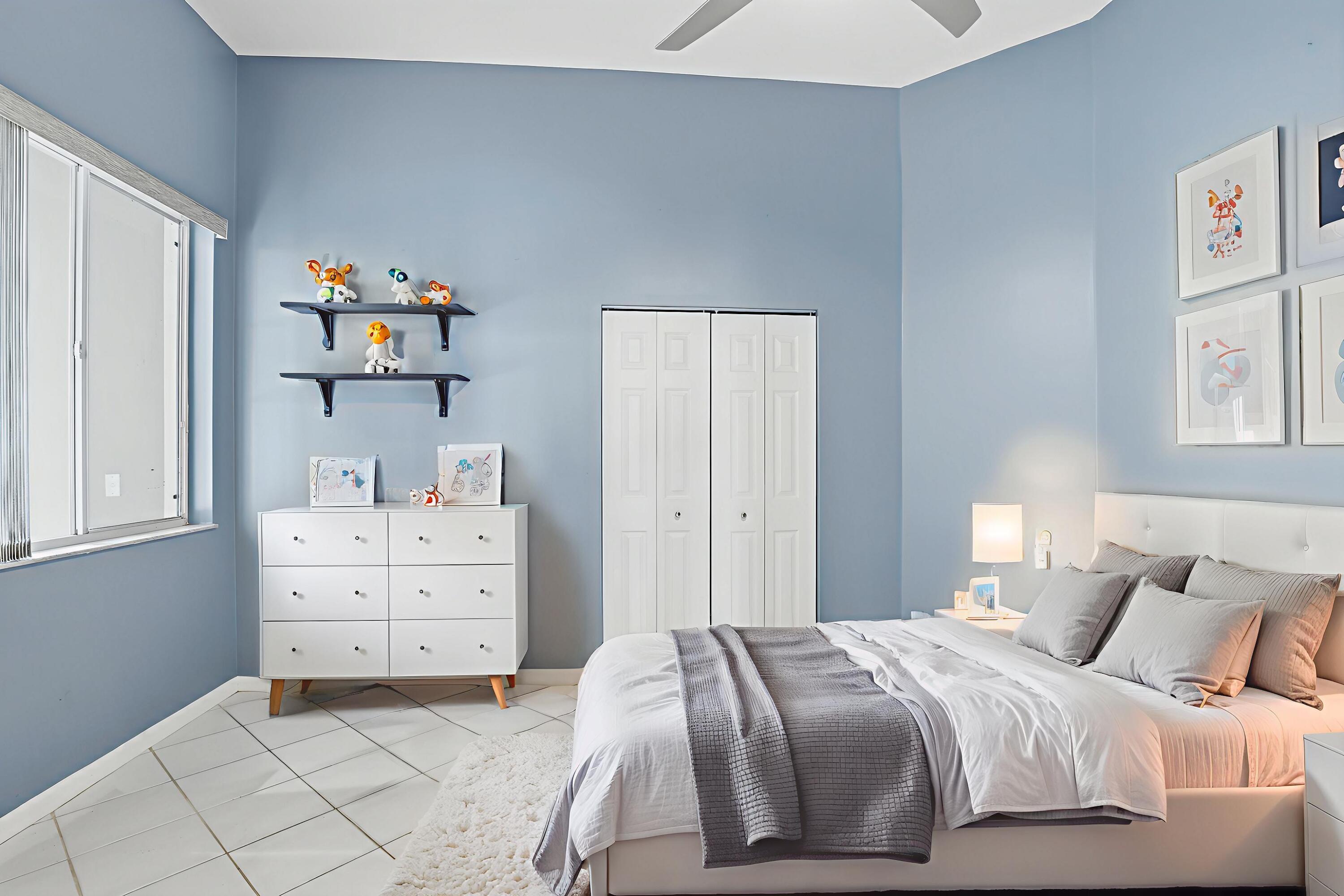 5405 Monterey Circle, Unit G Delray Beach, FL 33484 - Photo 16 of 72 Virtually Staged Bedroom 3