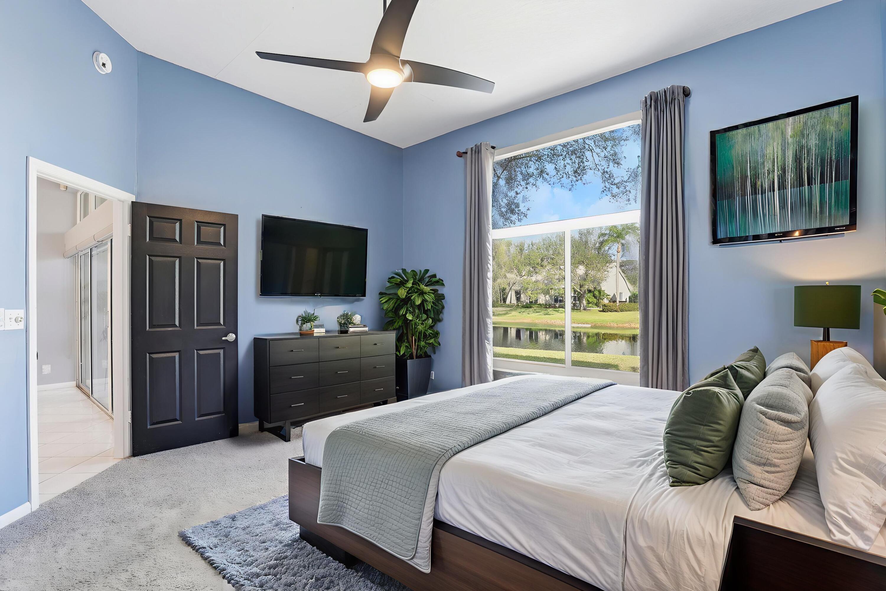 5405 Monterey Circle, Unit G Delray Beach, FL 33484 - Photo 32 of 72 Virtually Staged Primary Bedroom Room