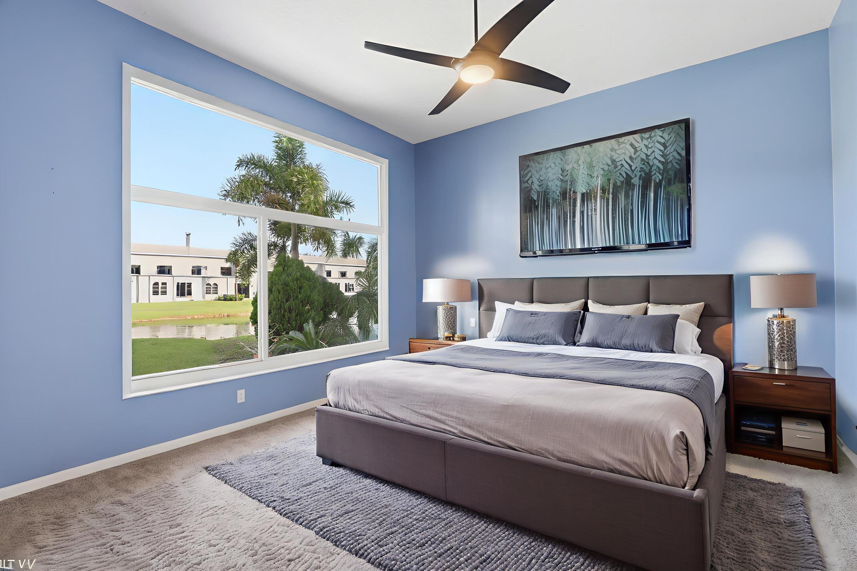 5405 Monterey Circle, Unit G Delray Beach, FL 33484 - Photo 36 of 72 Virtually Staged Primary Bedroom Room