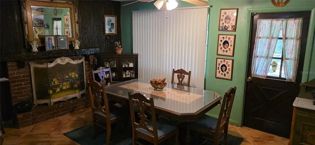 a view of a road with water view