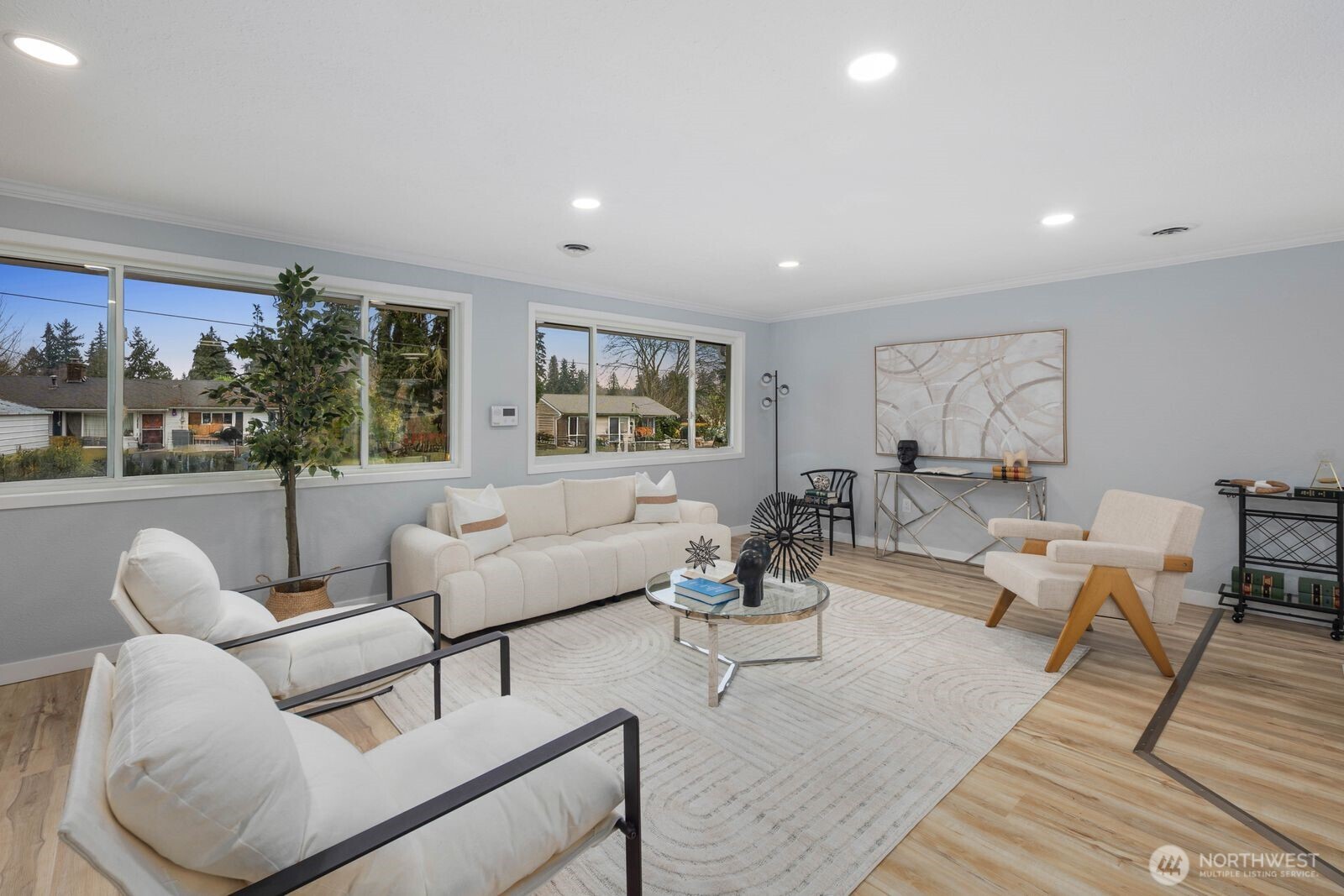 505 Southwest 305th Street Federal Way, WA 98023 - Photo 4 of 38 a living room with furniture and a large window