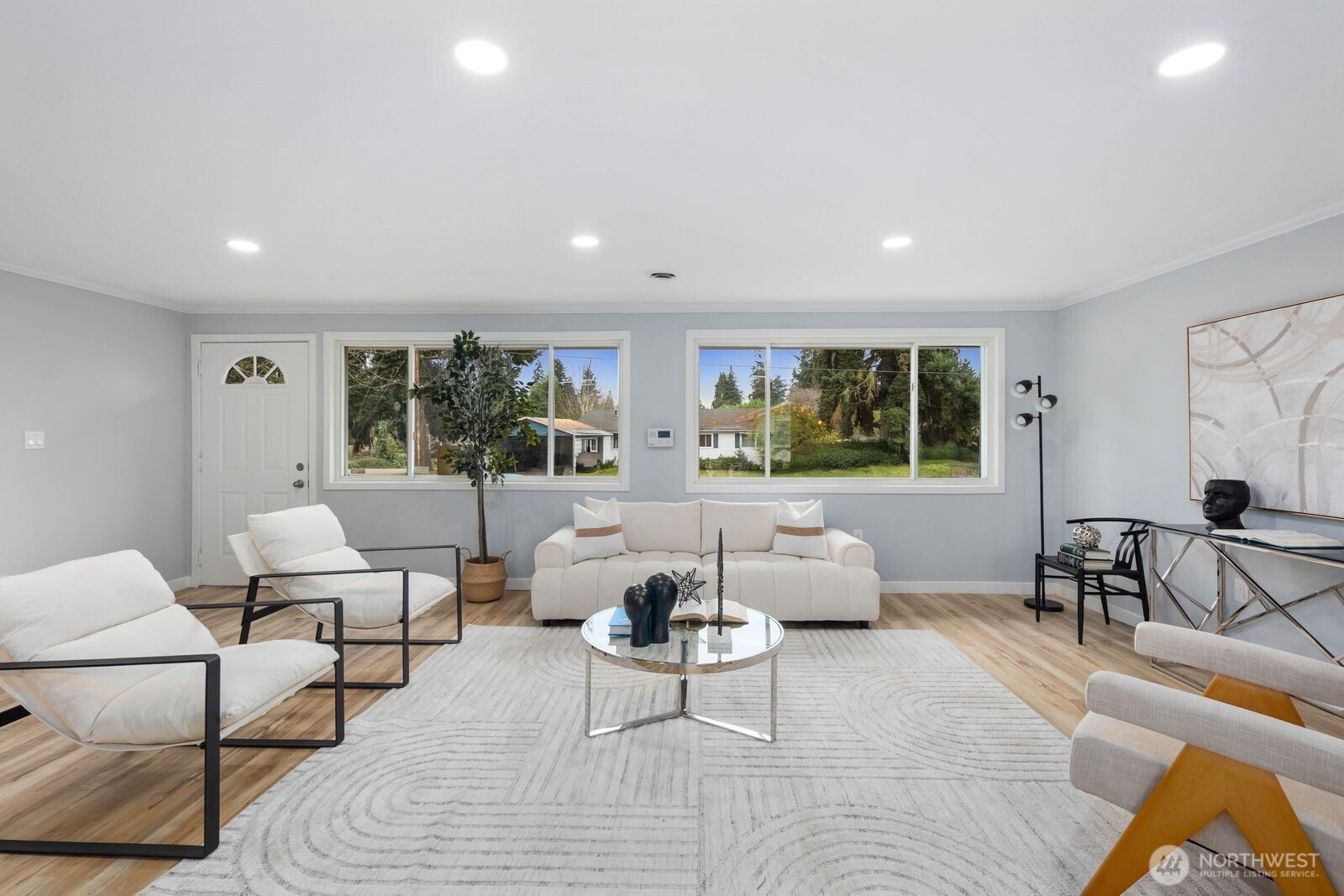 505 Southwest 305th Street Federal Way, WA 98023 - Photo 5 of 38 a living room with furniture and a large window