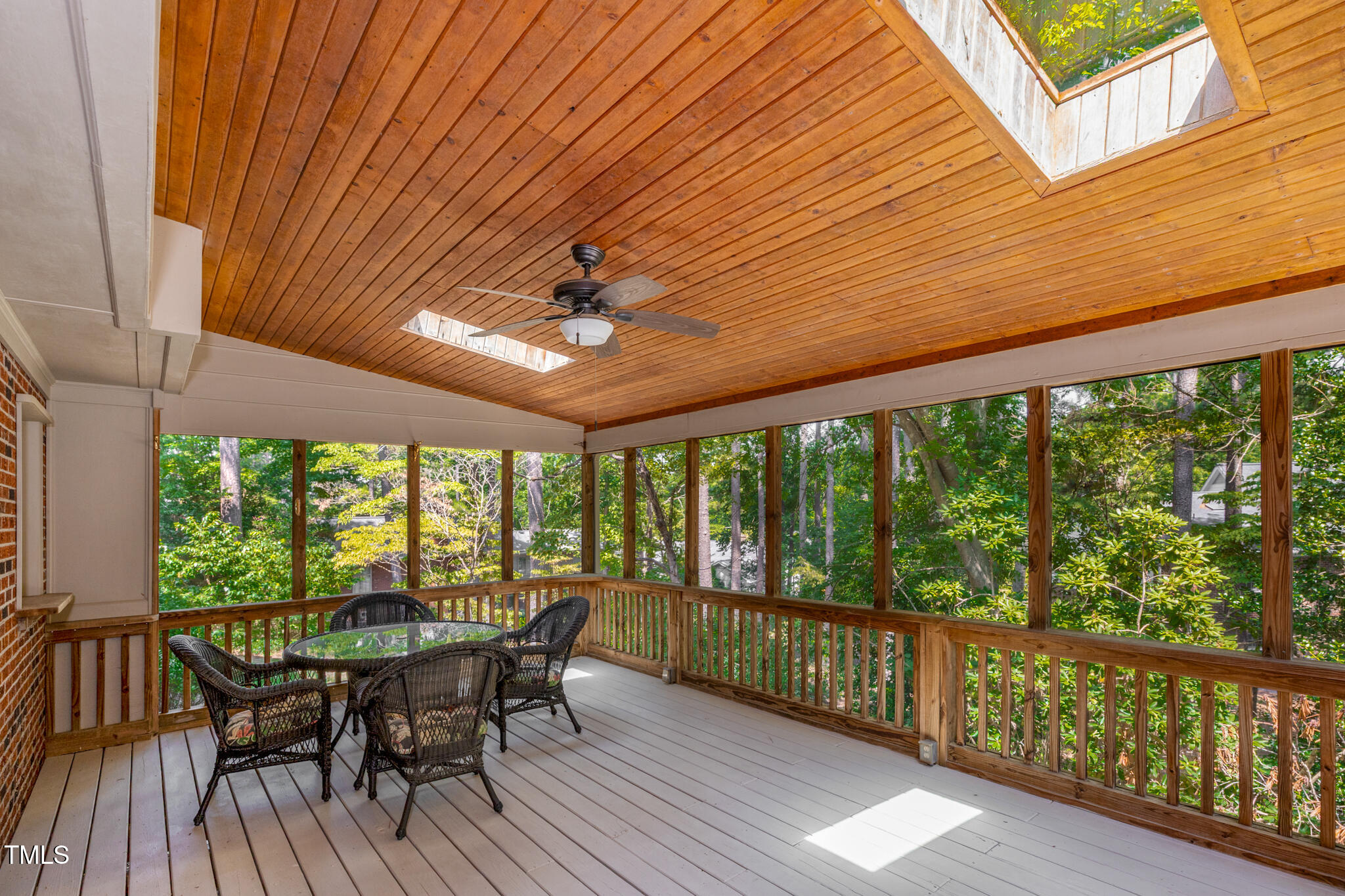 6904 Aspen Court Raleigh, NC 27615 - Photo 25 of 51 Large screened in porch