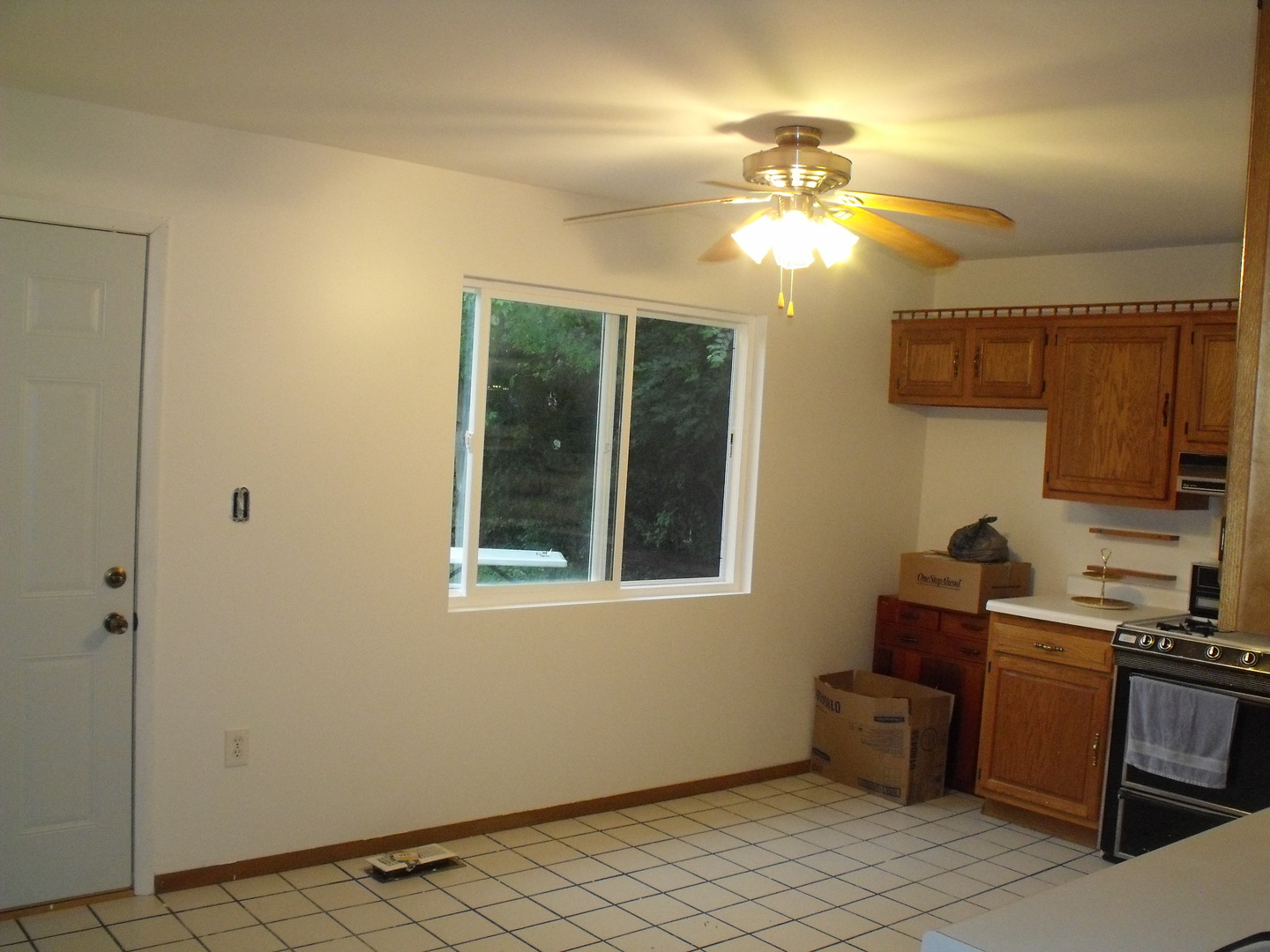 419 Tallman Avenue Romeoville, IL 60446 - Photo 3 of 10 a room with chandelier fan and windows