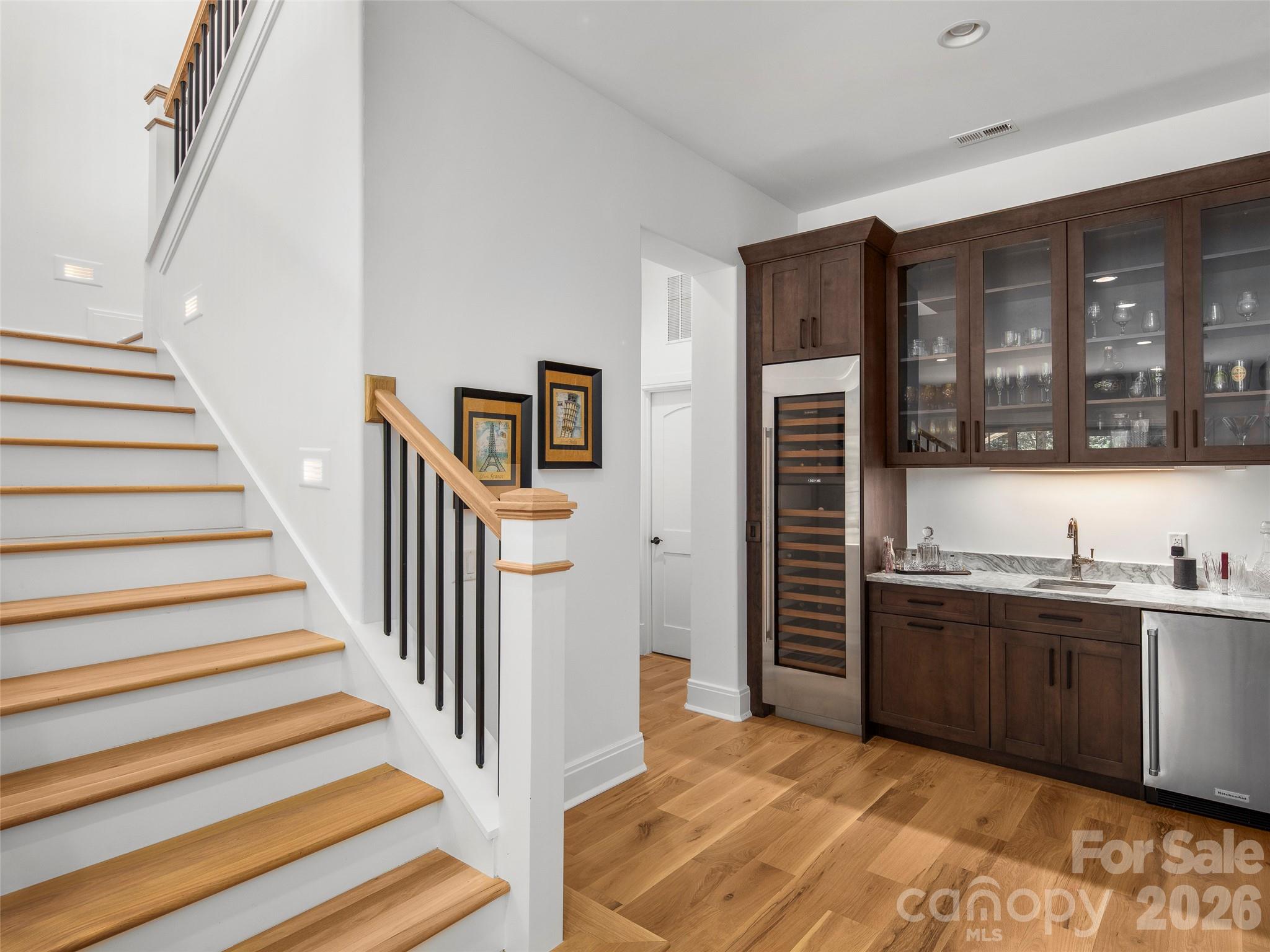 4 Windelsham Way Arden, NC 28704 - Photo 30 of 46 a view of a kitchen with sink cabinets and entryway