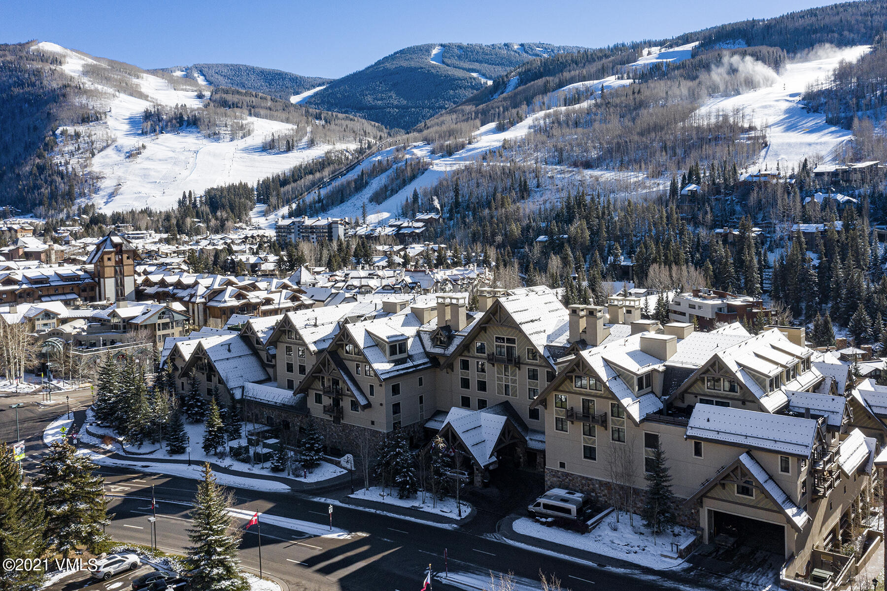1 Vail Road, Unit 8034 Vail, CO 81657 - Photo 2 of 5 a picture of city view