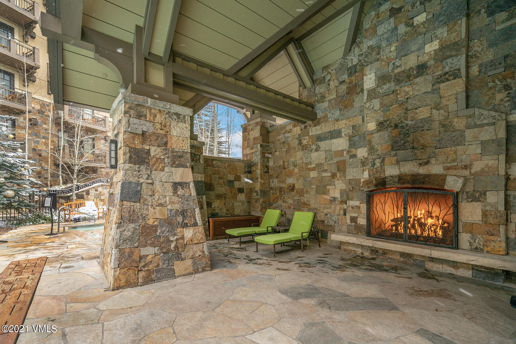 1 Vail Road, Unit 8034 Vail, CO 81657 - Photo 5 of 5 a view of outdoor space with patio and entertaining space