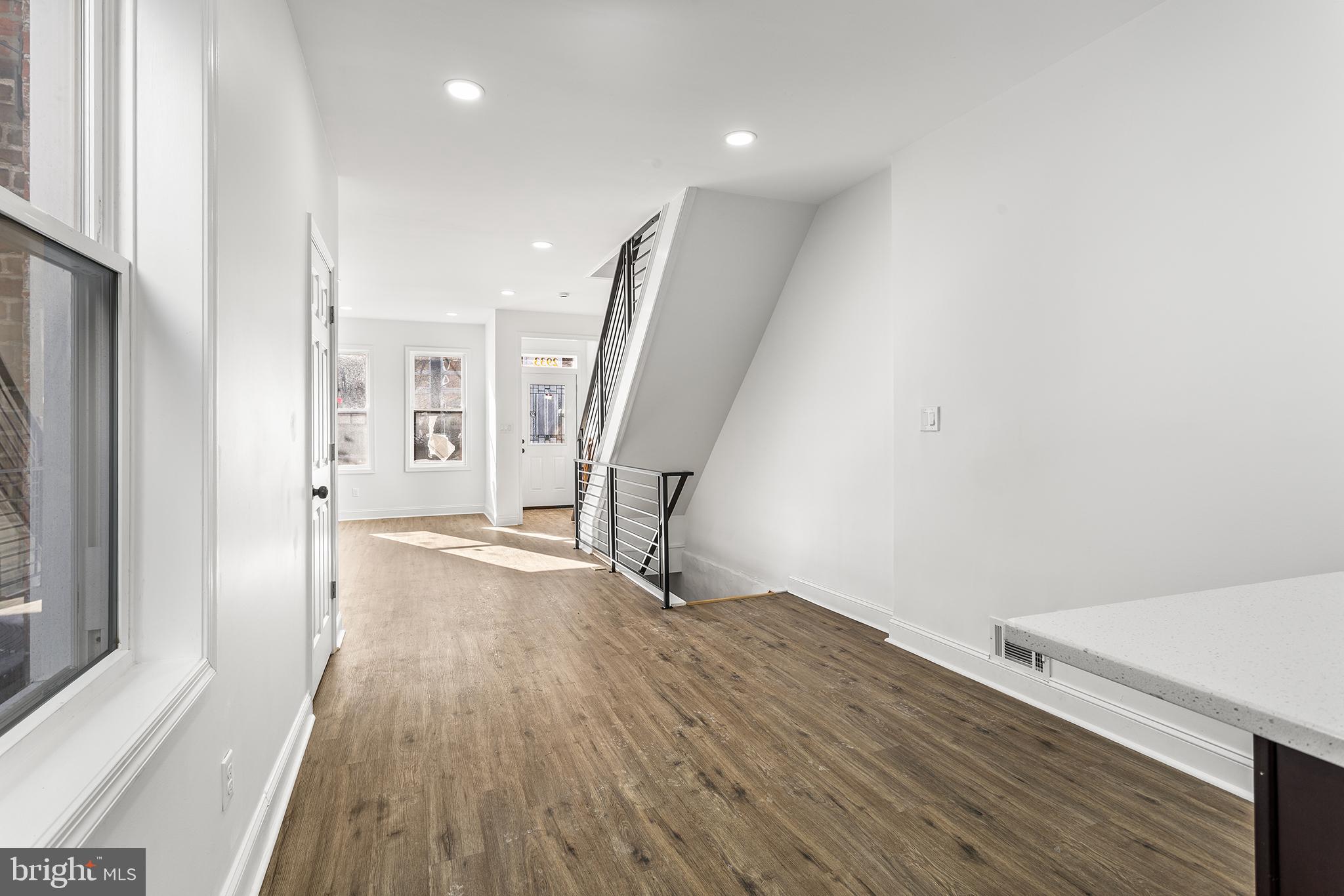 2933 Master Street Philadelphia, PA 19121 - Photo 17 of 28 a view of entryway with wooden floor