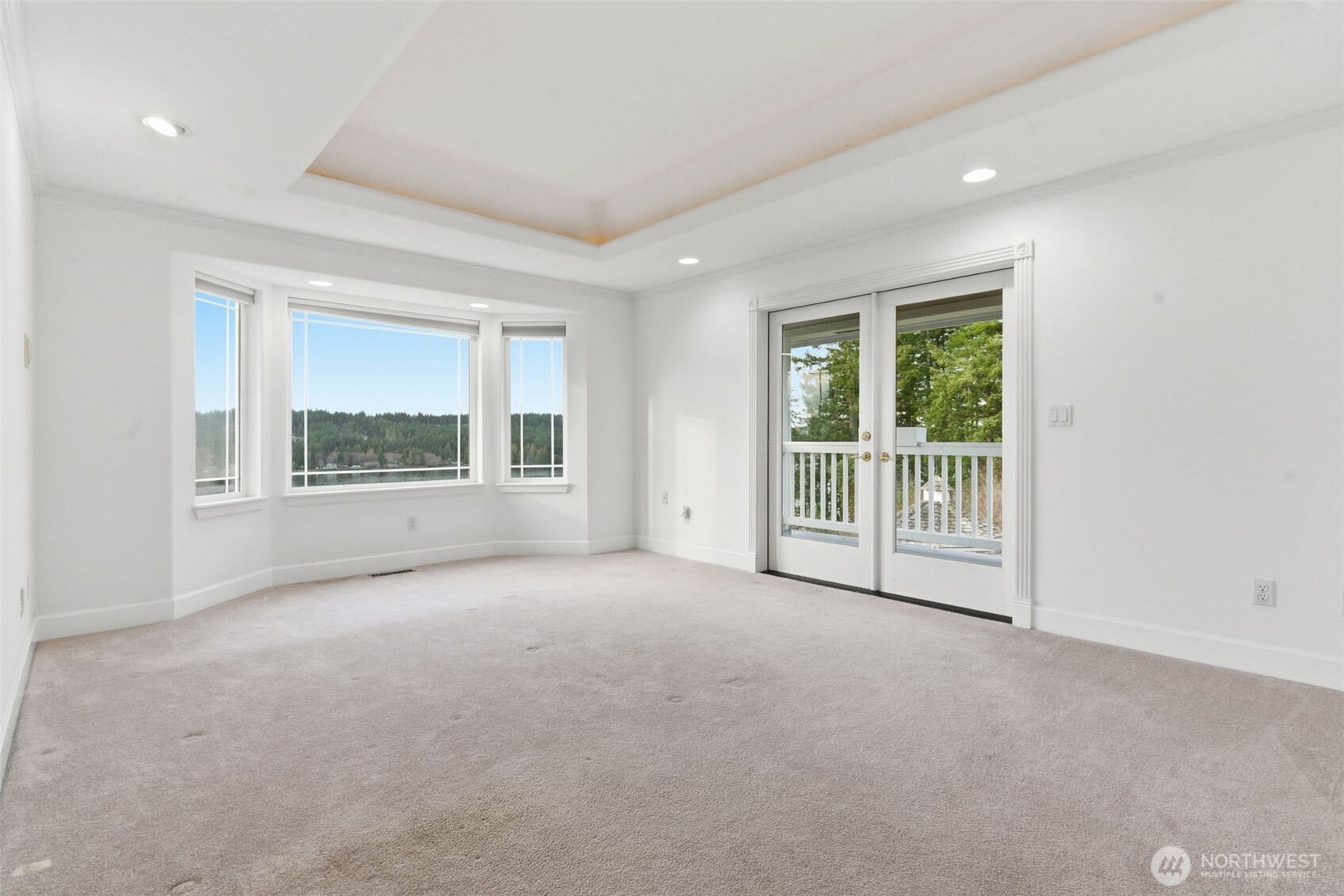 457 East Victor Road Belfair, WA 98528 - Photo 14 of 40 a view of an empty room with a window