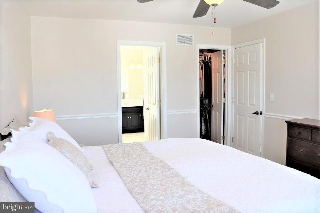286 Mt Airy Road New Providence, PA 17560 - Photo 23 of 52 Master Bedroom w/Walk-In Closet & Ceiling Fan
