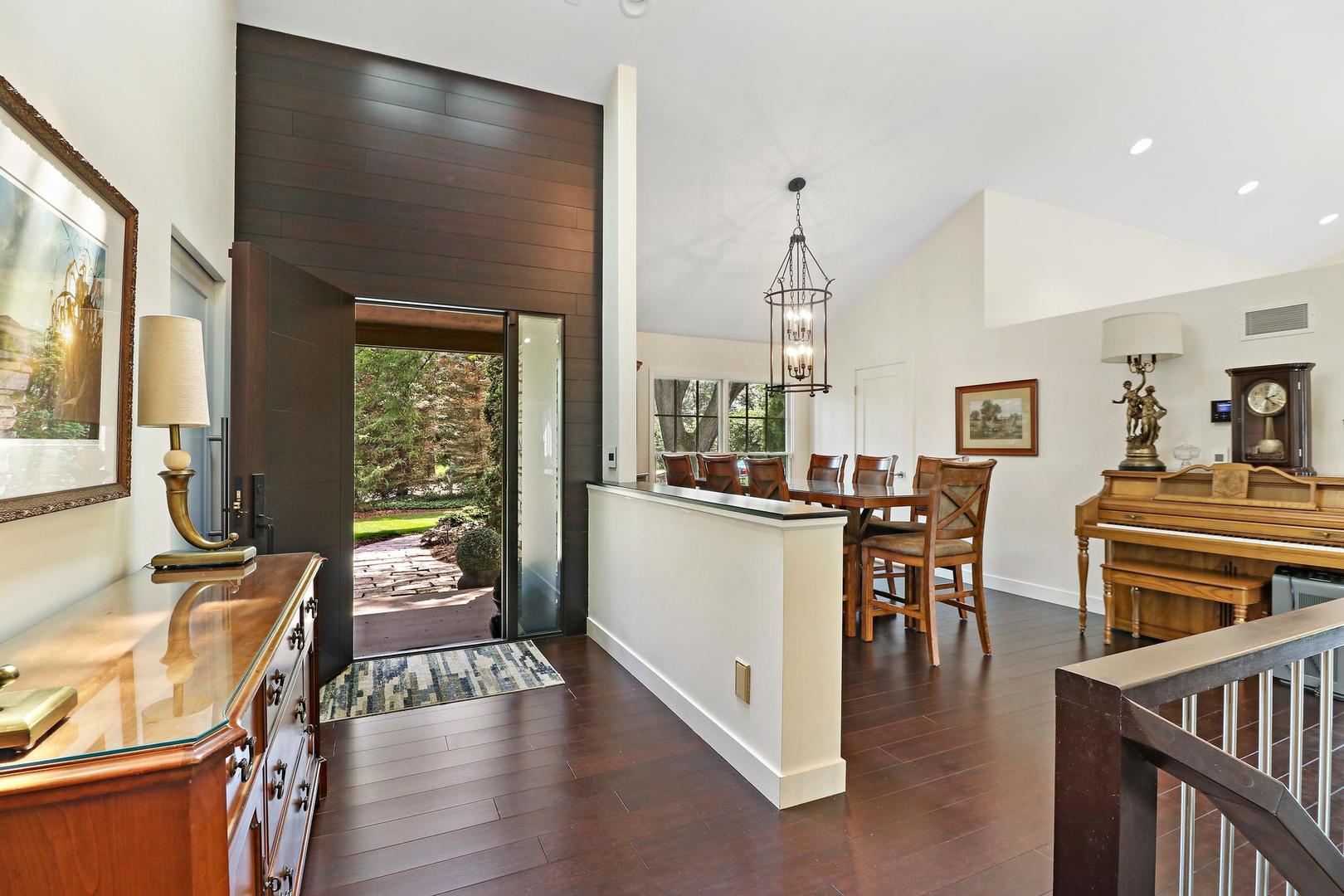 30 West Mundhank Road South Barrington, IL 60010 - Photo 12 of 45 a view of a dining room with furniture window and wooden floor