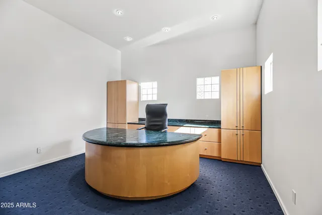 a view of a house with swimming pool and porch with furniture
