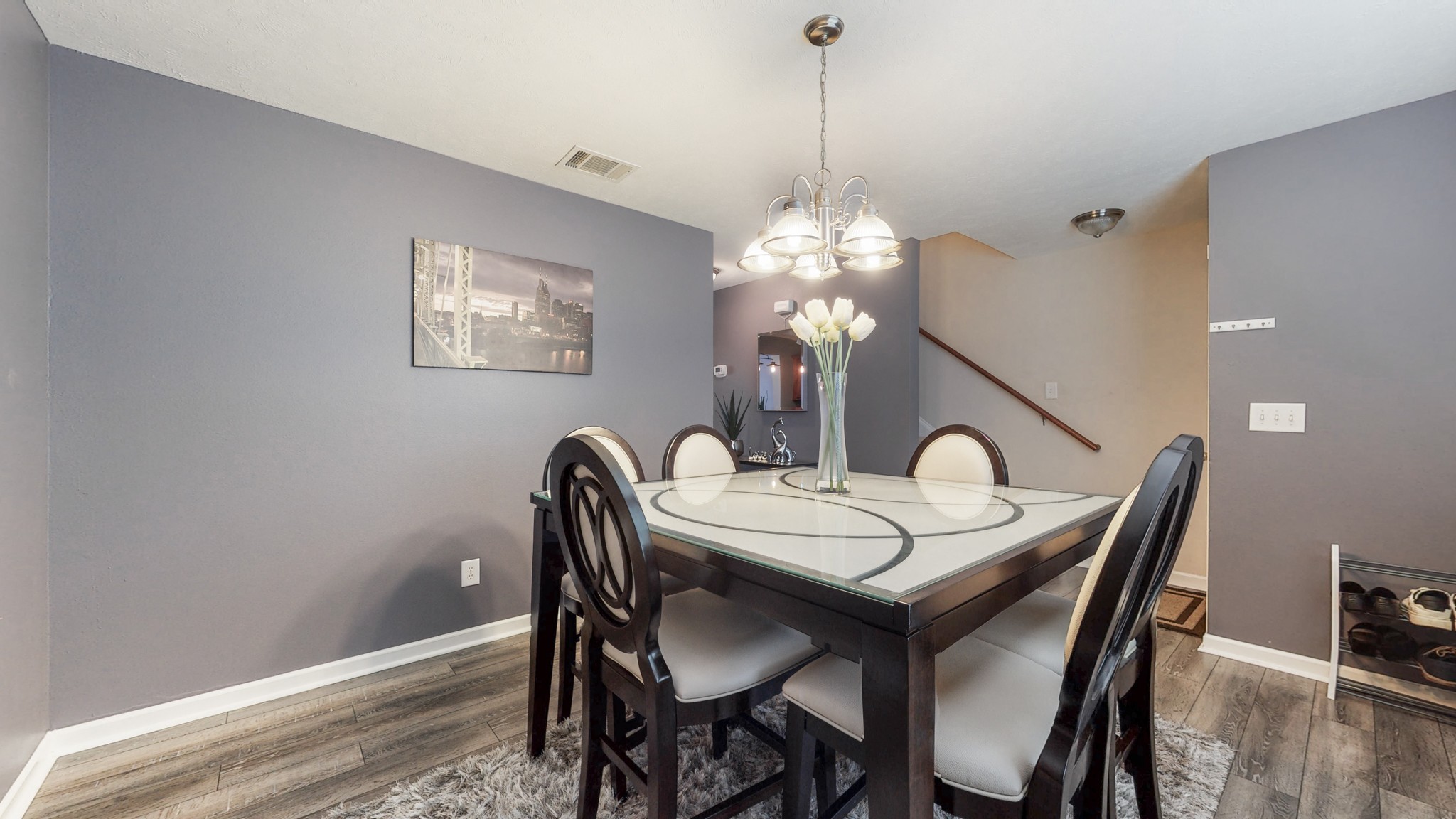 2004 Shaylin Loop Antioch, TN 37013 - Photo 9 of 25 a dining room with furniture and chandelier