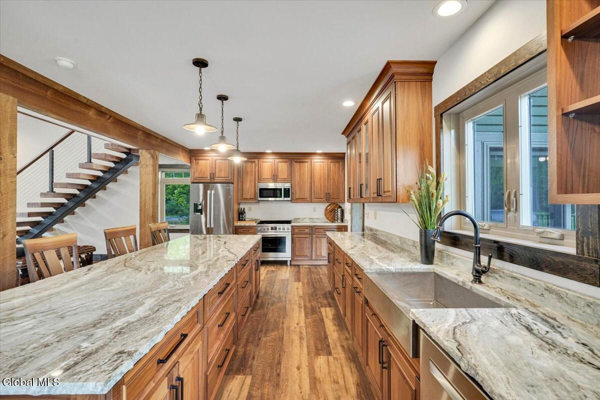 428 Sinclair Road Northville, NY 12134 - Photo 13 of 59 Large Kitchen Space