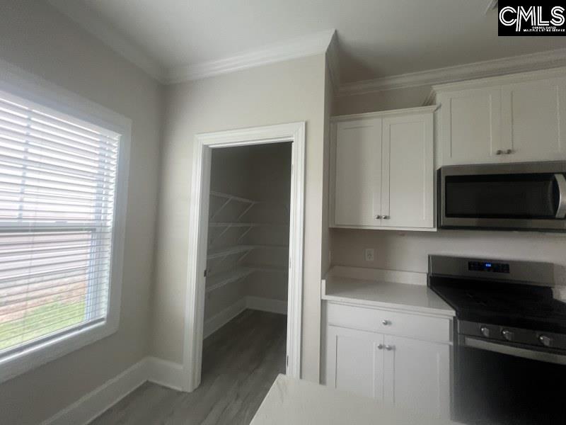 516 Mitscher Way Chapin, SC 29036 - Photo 12 of 18 a kitchen with stainless steel appliances a stove microwave and sink