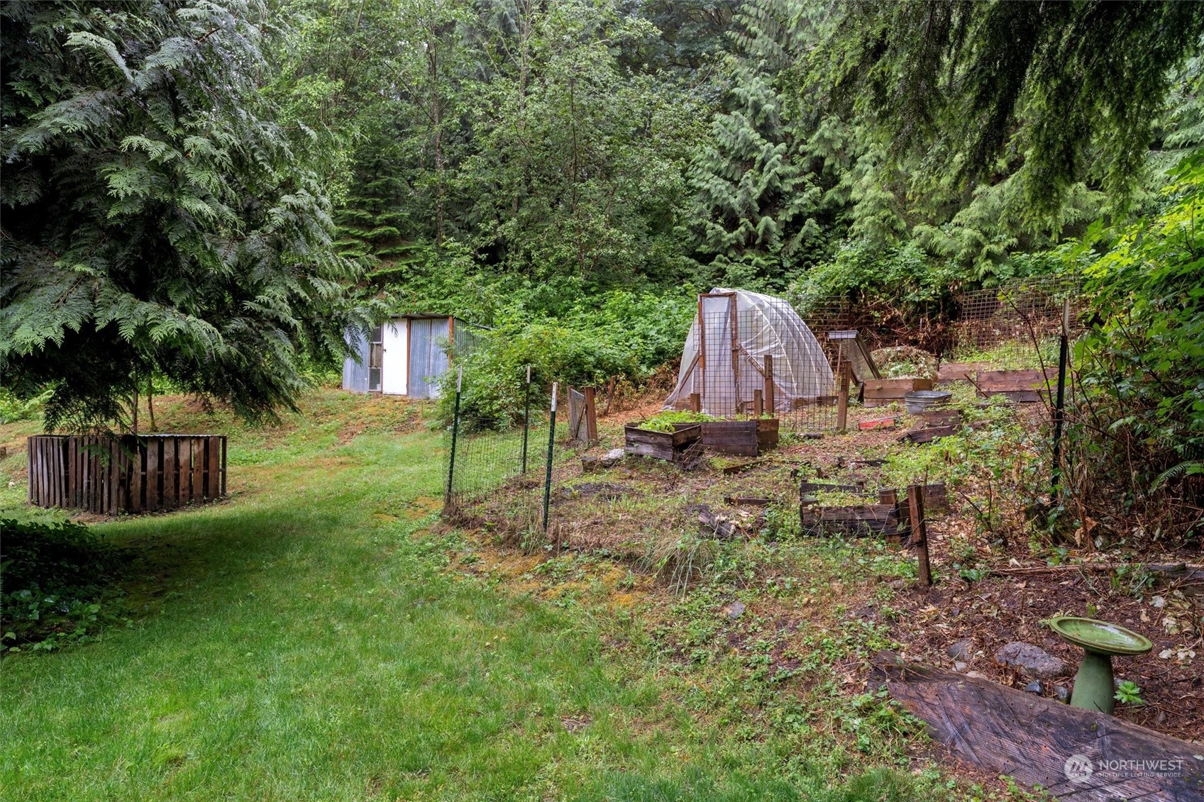 22514 53rd Avenue Southeast Bothell, WA 98021 - Photo 30 of 40 a view of a house with a backyard and trees