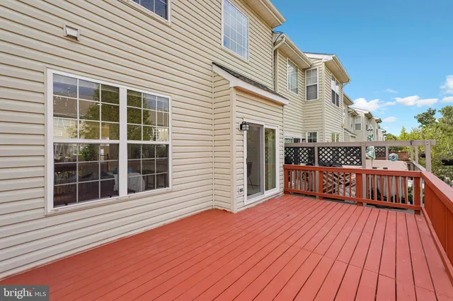 a view of a house with a deck