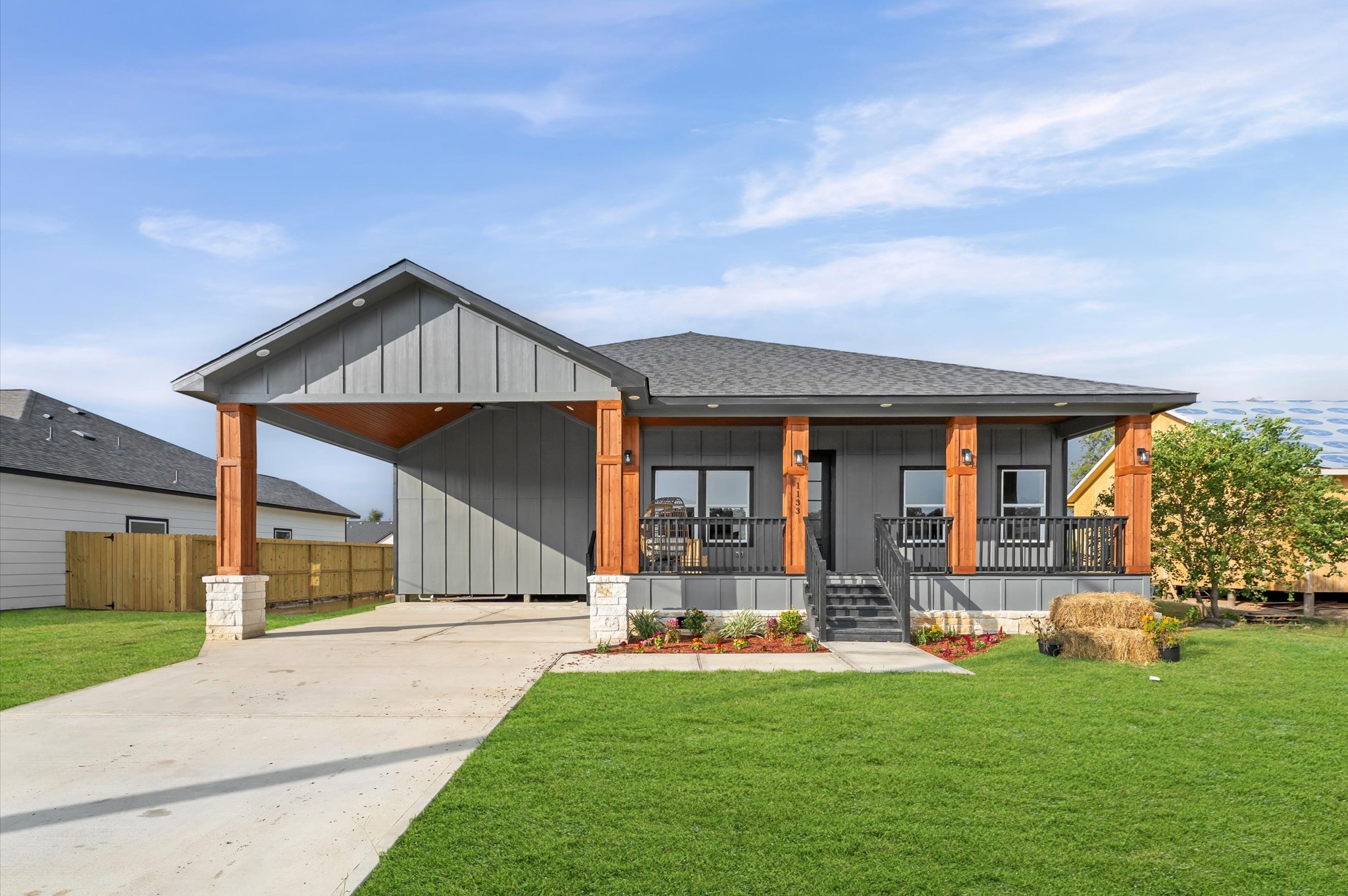 1133 Longleaf Pne Street Huffman, TX 77336 - Photo 1 of 25 Charming modern farmhouse design with welcoming curb appeal, front and back porch.