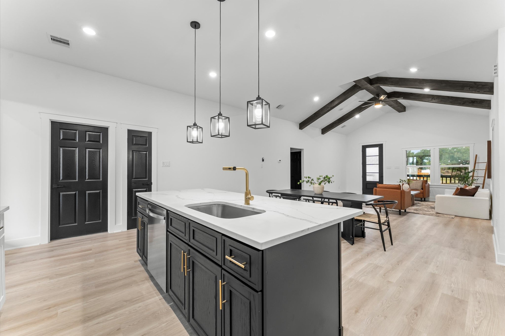 1133 Longleaf Pne Street Huffman, TX 77336 - Photo 13 of 25 Open layout connecting perfectly to the dining and living spaces.