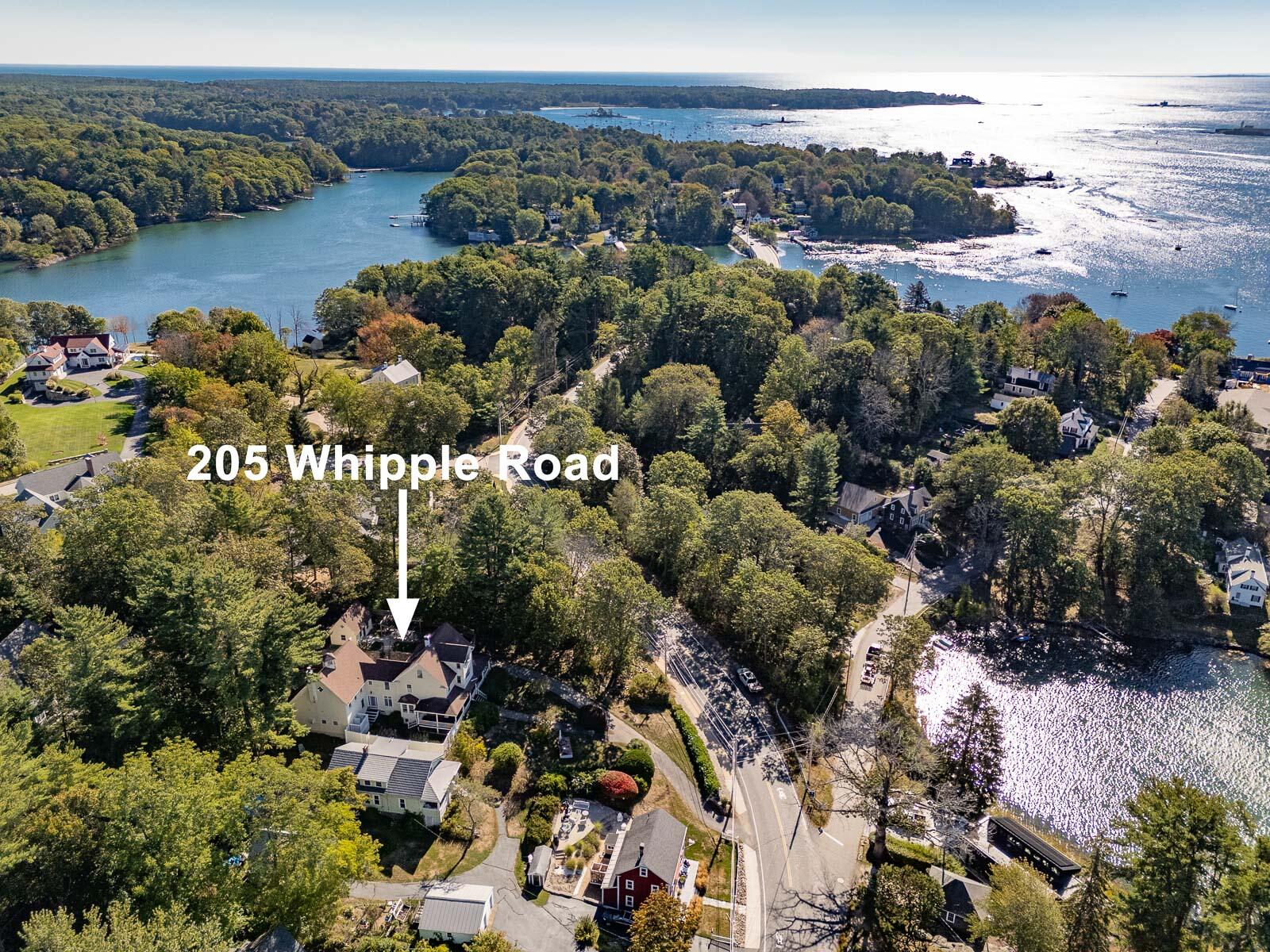 205 Whipple Road Kittery, ME 03904 - Photo 6 of 58 205 Whipple Rd. aerial view #2